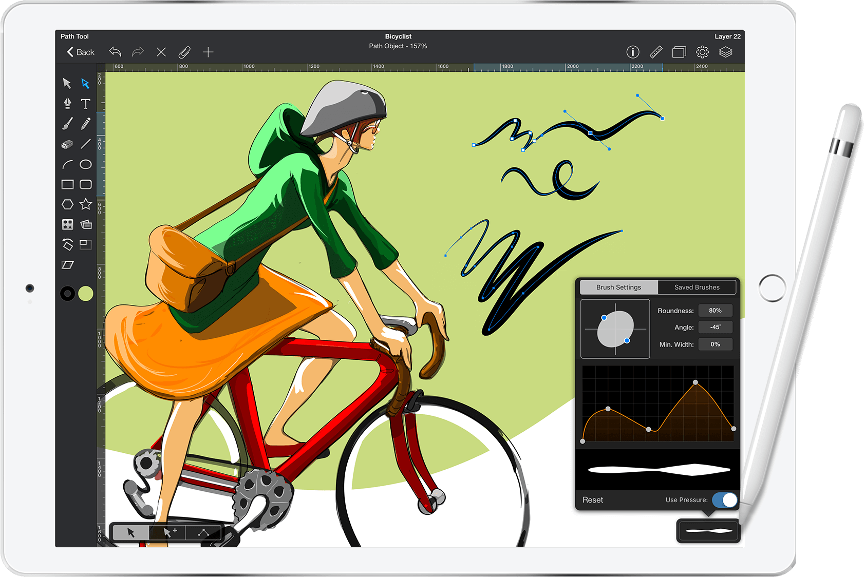 Graphic iPad Pro Illustration and Graphic Design