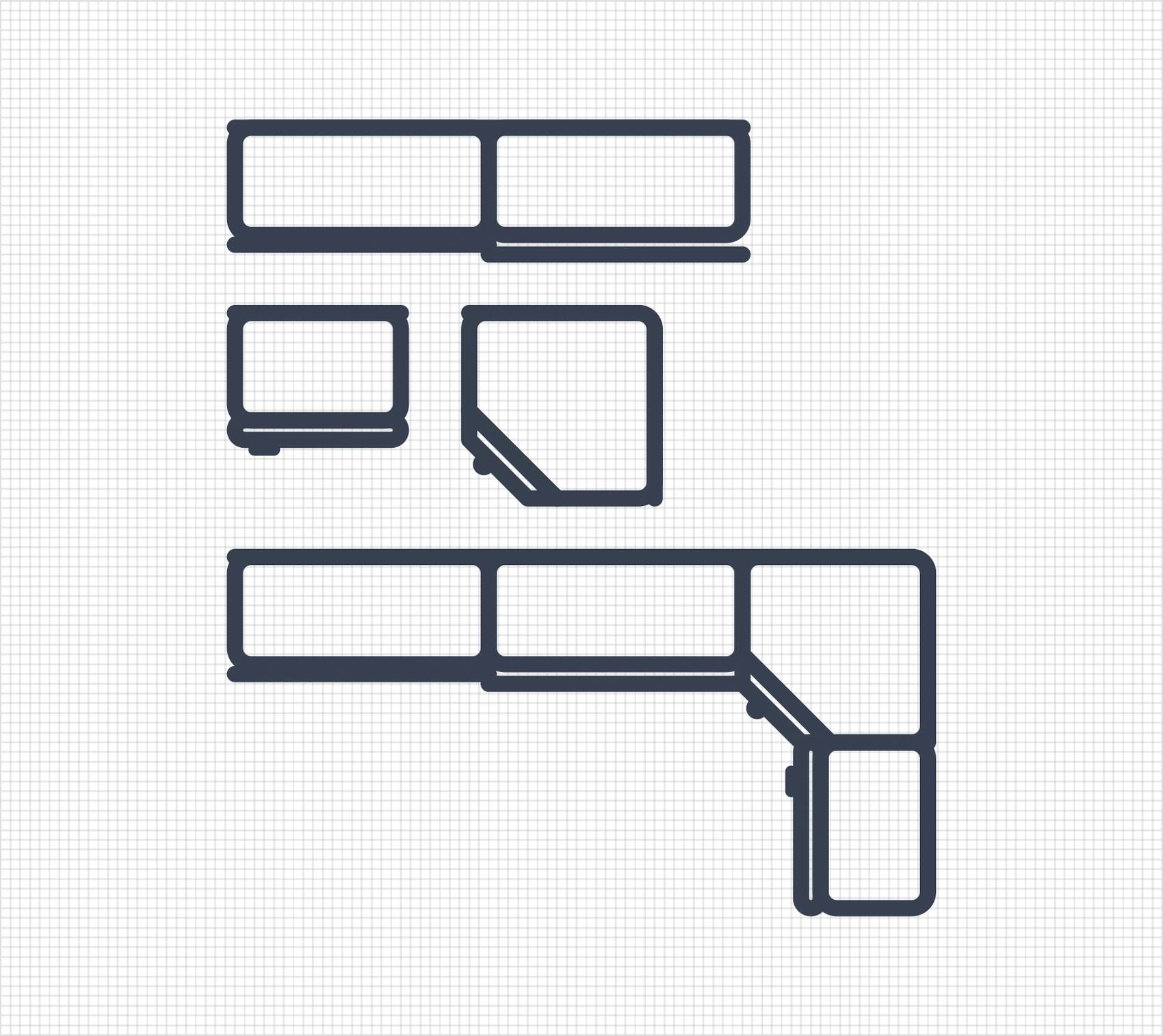 Graphic - Create a Set of Indoor Floor Plan Shapes