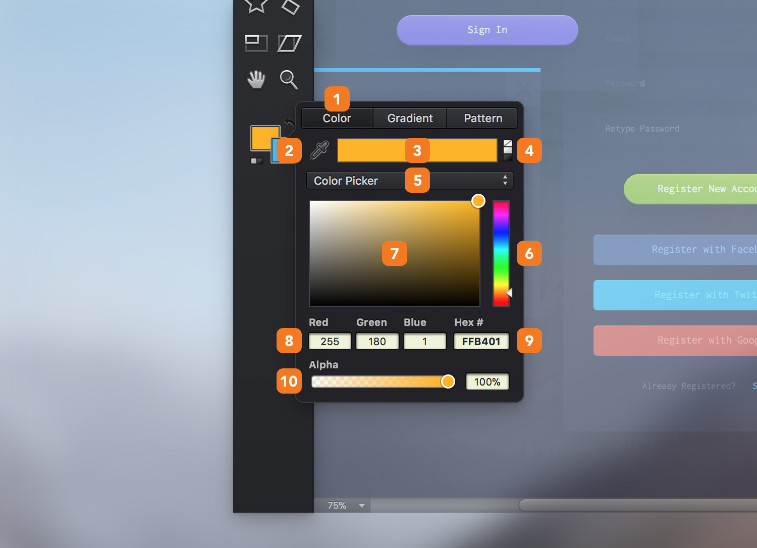 color picker online from image